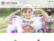 Tablet Screenshot of littlebellas.com
